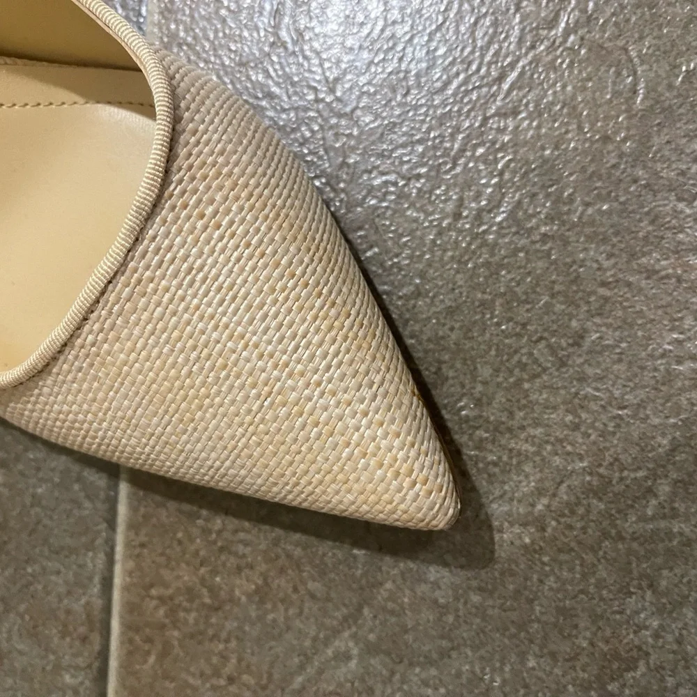 ON 34th Beige Pointed Toe Heels - Picture 5 of 6